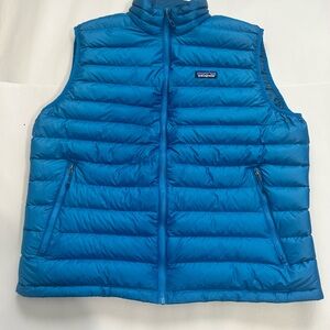 Men’sPatagonia Vibrant Blue Puffer Vest